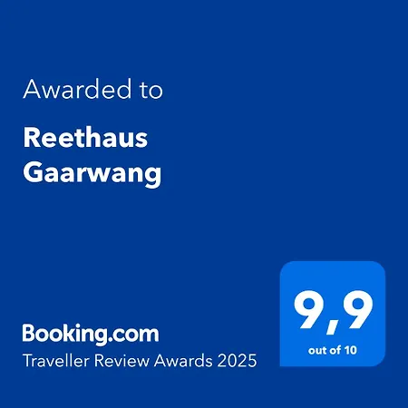 Holiday home Reethaus Gaarwang